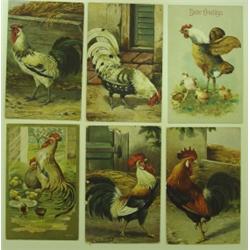 LOT OF 6 EASTER POSTCARDS