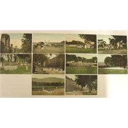 GROUP OF 10 WEST POINT WWI ERA POSTCARDS