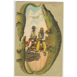 BLACK AMERICANA POSTCARD