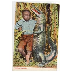 BLACK AMERICANA POSTCARD