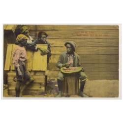 BLACK AMERICANA POSTCARD