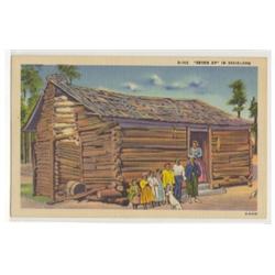 BLACK AMERICANA POSTCARD