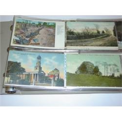 ALBUM OF APPROX. 200 CIVIL WAR POSTCARDS