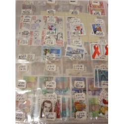 ALBUM OF APPROX. 200 STAMPS