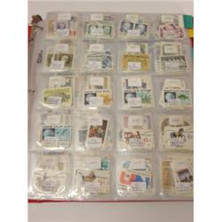 ALBUM OF APPROX. 600 STAMPS