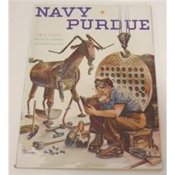 1944 NAVY-PURDUE FOOTBALL PROGRAM