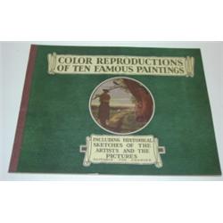1932 ART BOOK WITH FAMOUS PAINTING REPRODUCTIONS