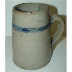 STONEWARE HANDLED MUG