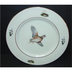 PR. OF GAME BIRD DECORATED PLATES