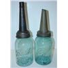 Image 1 : PR. OF BALL MASON JARS WITH OIL SPOUTS