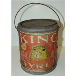 KING SYRUP HANDLED PAIL