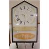 Image 1 : DR. PEPPER ADVERTISING WALL CLOCK