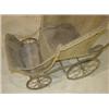 Image 4 : VICTORIAN CHILD'S WICKER DOLL STROLLER