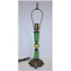 Image 1 : JADEITE ART DECO TABLE LAMP