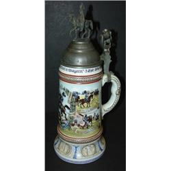 FIGURAL GERMAN MILITARY STEIN