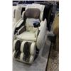 Image 2 : CREAM COLORED OSAKI ZERO GRAVITY SMART MASSAGE CHAIR