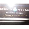 Image 2 : 1917-2017 TORONTO MAPLE LEAFS 100 YEAR CELEBRATION PHOTO SIGNED BY JOHNNY BOWER WITH COA (B1)