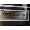 Image 2 : FRAMED 41 X 46" WHA CINCINNATI STINGERS JERSEY (B1)