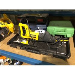 DEWALT DW311 RECIPROCATING SAW/3 BOXES MISC TOOLS AND ACCESSORIES