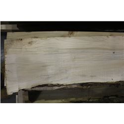 LIFT OF 2 1/4 INCH LIVE EDGE MAPLE BOARDS
