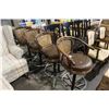 Image 2 : SET OF FOUR BAR STOOLS