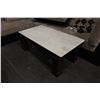 Image 2 : MARBLE TOP COFFEE TABLE