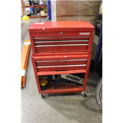 CRAFTSMAN ROLLING RED TOOL BOX