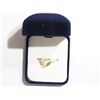 Image 2 : 14KT GOLD HEART SHAPED RING WITH 7 DIAMONDS(0.21CT) SUGGESTED RETAIL $1000