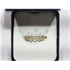 Image 2 : 14KT GOLD 3 QUARTER ETERNITY STYLE HEART SHAPED RING WITH DIAMOND (0.3CT) SUGGESTED-RETAIL $2000