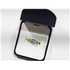 Image 2 : 14KT GOLD HEART SHAPED SAPPHIRE RING RETAIL $800