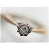 Image 1 : 10KT GOLD SOLITAIRE DIAMOND(0.18CT) RING RETAIL $1400