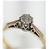 Image 2 : 10KT GOLD SOLITAIRE DIAMOND(0.18CT) RING RETAIL $1400