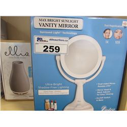 MAX BRIGHT SUNLIGHT VANITY MIRROR/ELLIA DIFFUSER