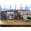 Image 1 : FLEX DESK/VORNADO COMPACT AIR CIRCULATOR/WHITE SALT CRYSTAL LAMP/TIMEX CLOCK