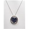 Image 1 : STERLING SILVER CRYSTAL HEART PENDANT WITH CHAIN. RETAIL $240