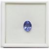 Image 2 : GENUINE TANZANITE (DECEMBER BIRTHSTONE) GEMSTONE APPROX. 1.2CT. RETAIL $600