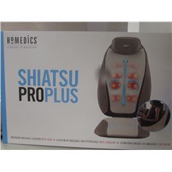 HOMEDICS SHIATSU PRO PLUS MASSAGE CUSHION WITH HEAT
