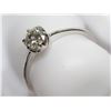 Image 2 : 14K WHITE GOLD DIAMOND (0.55CT) SOLITAIRE RING. INSURANCE VALUE $4500