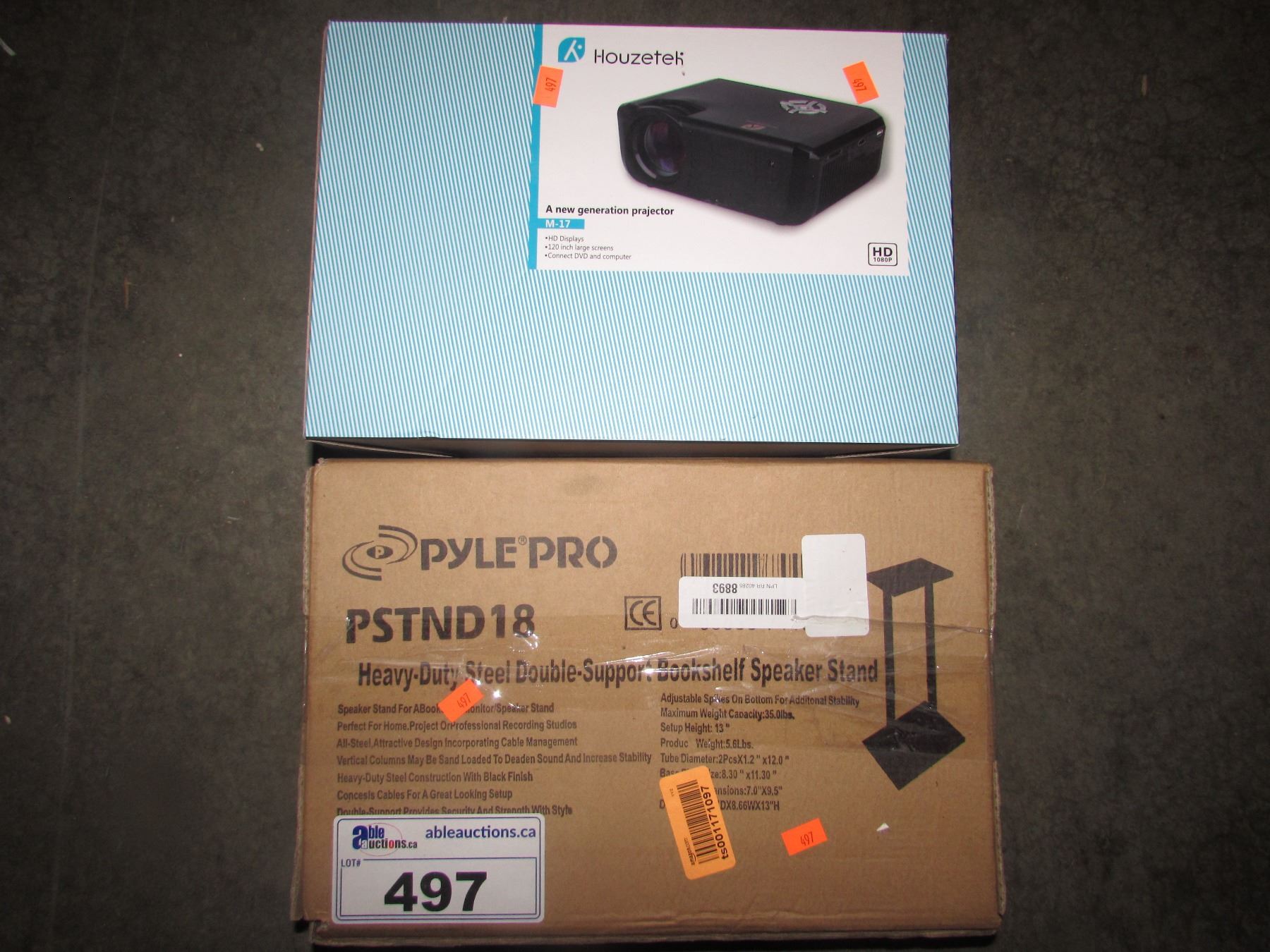 Houzetek Hd Projector Pyle Pro Bookshelf Speaker Stand