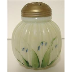CONSOLIDATED GLASS WHITE SUGAR SHAKER