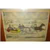 Image 3 : CURRIER & IVES COLOR LITHO. "THE SLEIGH RACE"