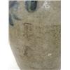 Image 3 : BLUE DEC. STONEWARE CROCK W/EARS