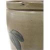 Image 3 : BLUE DECORATED STONEWARE CROCK