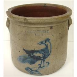 PFALTZGRAFF BLUE DEC. STONEWARE CROCK