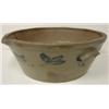 Image 2 : BLUE DECORATED MILK BOWL W/SPOUT