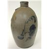 Image 3 : BLUE DEC. STONEWARE JUG