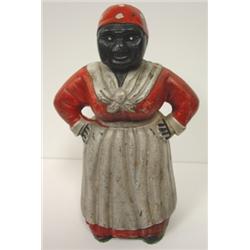 BLACK MAMMY CAST IRON BANK