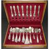 Image 1 : 63 PCS. OF STIEFF STERLING SILVER FLATWARE W/CASE