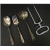 Image 1 : 4 PC. LOT OF SILVER PLATE UTENSILS