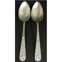 PR. OF S. KIRK & SON STERLING SILVER SPOONS